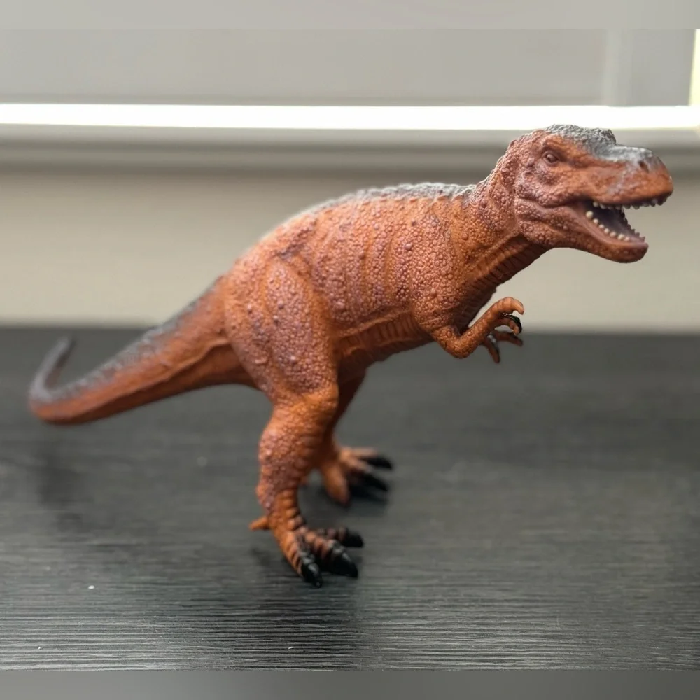 5 LARGE Ankyo Dinosaurs Lion Elephant Hard Plastic Jurassic Toys